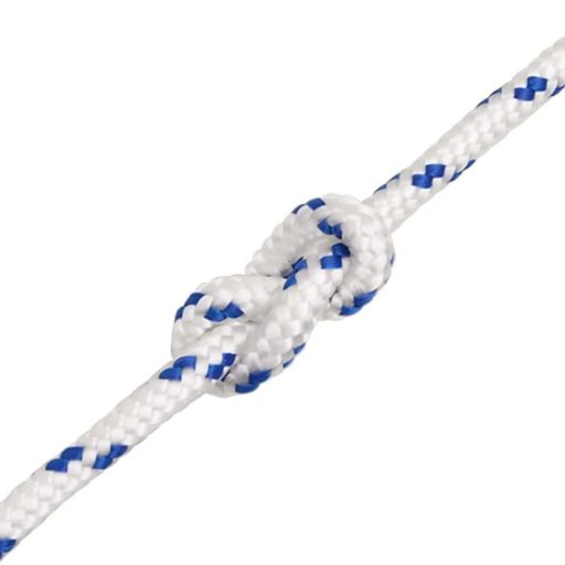 Biała lina mocująca