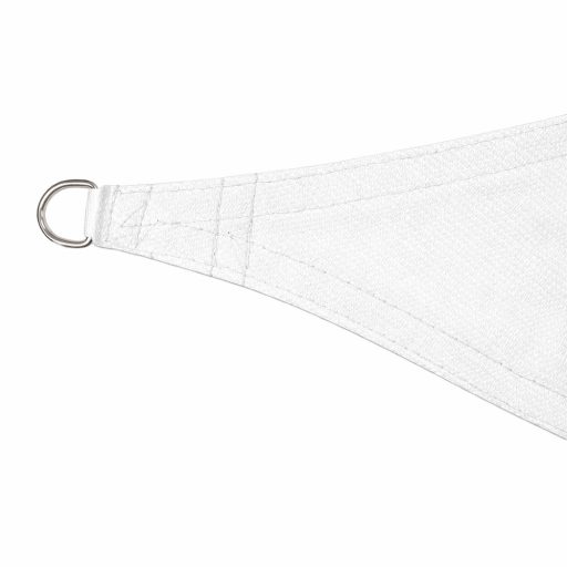 Żagiel przeciwsłoneczny - cień tarasowy, prostokątny 4x6 m W kolorze białym - HDPE